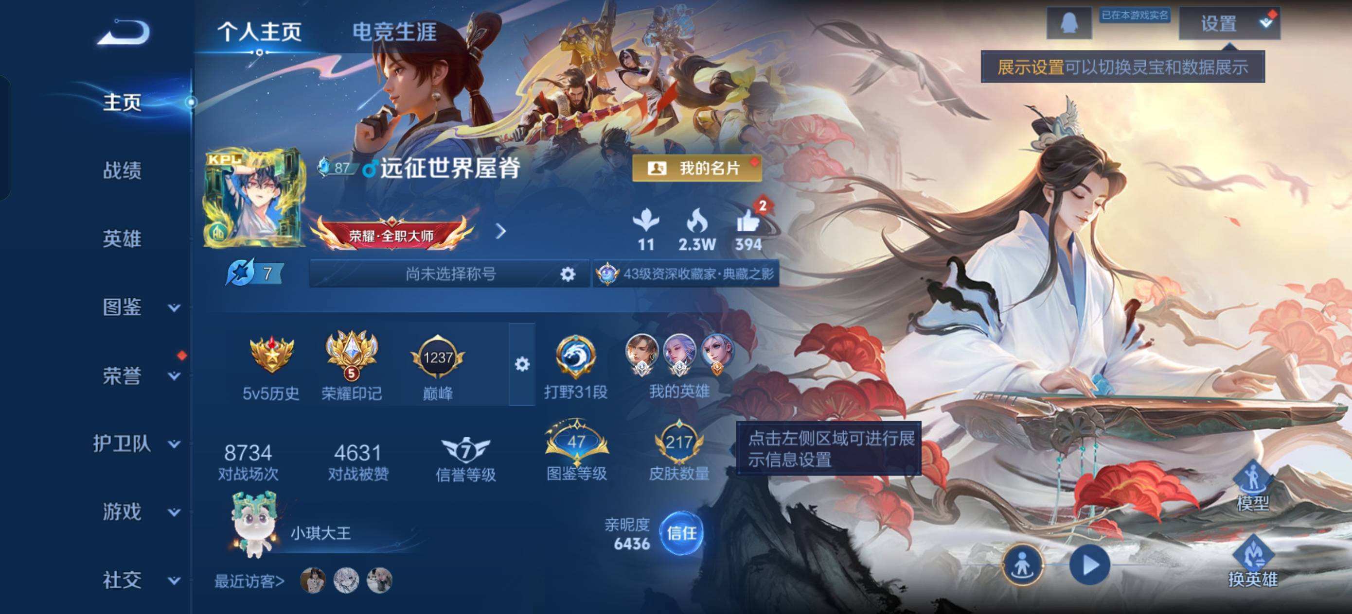 WZQM3461425王者荣耀账号详情图5