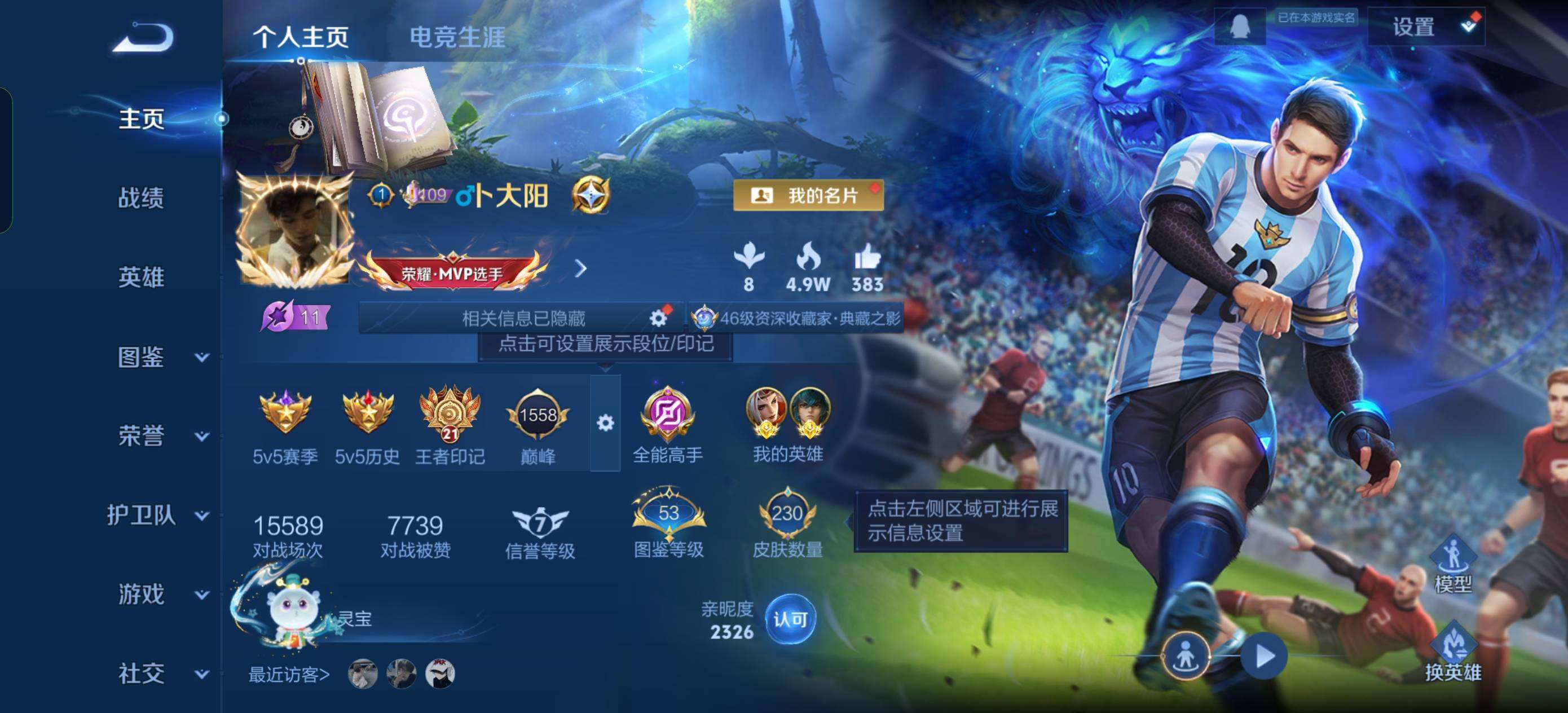 WZQM3461441王者荣耀账号详情图10