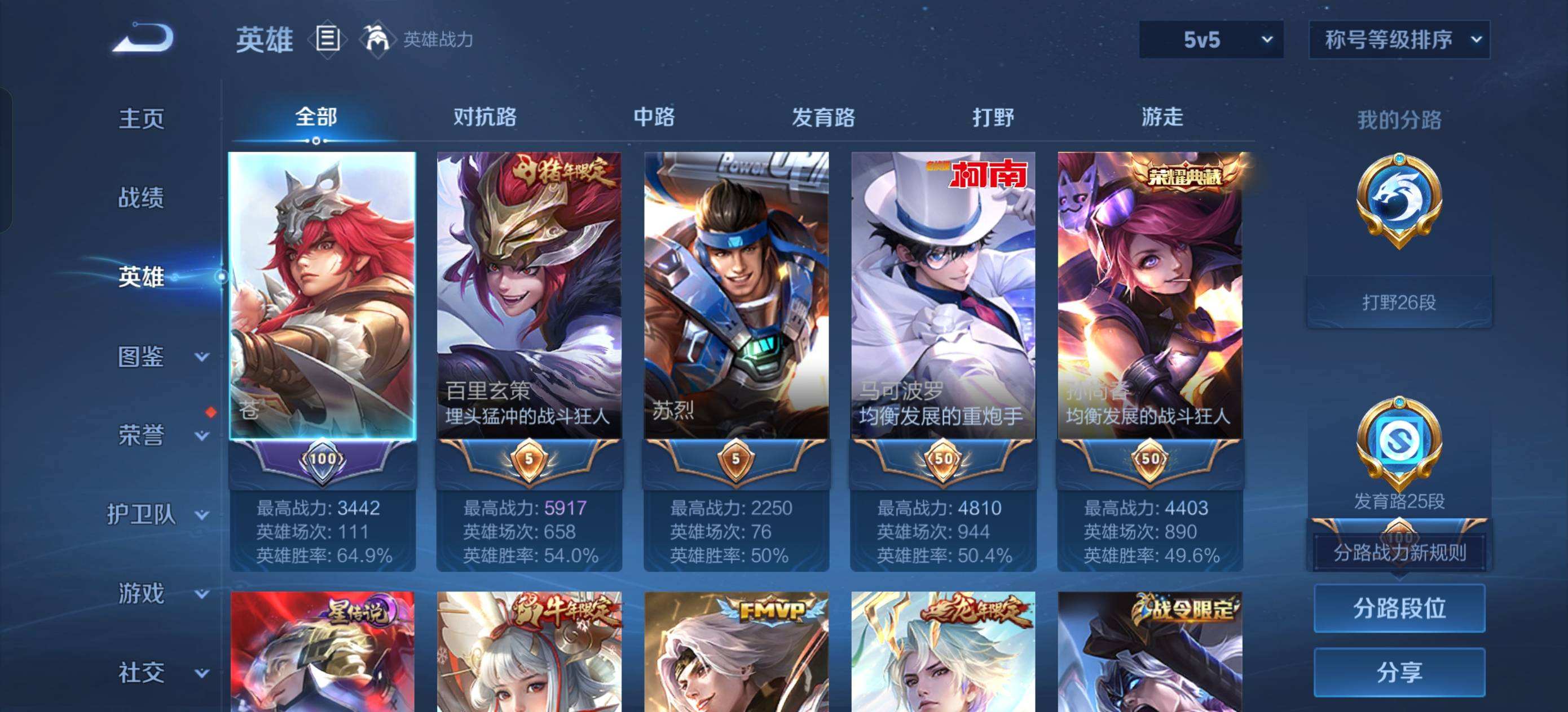 WZQM3479737王者荣耀账号详情图6