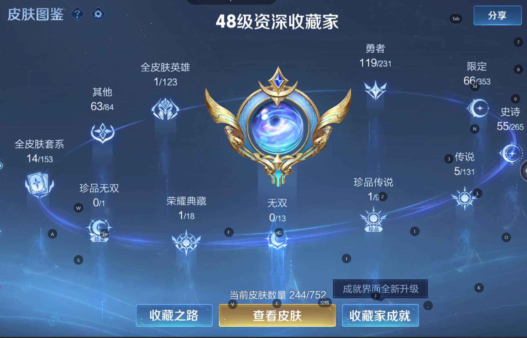 WZQM467726王者荣耀账号详情图6