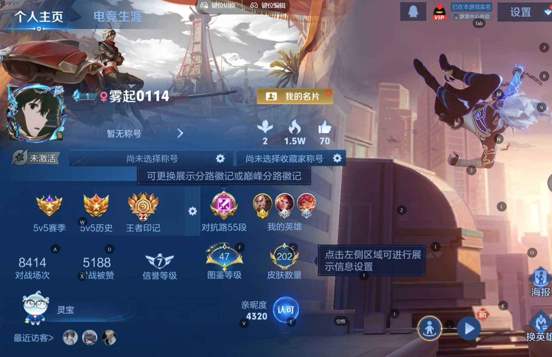 WZQM489442王者荣耀账号详情图3