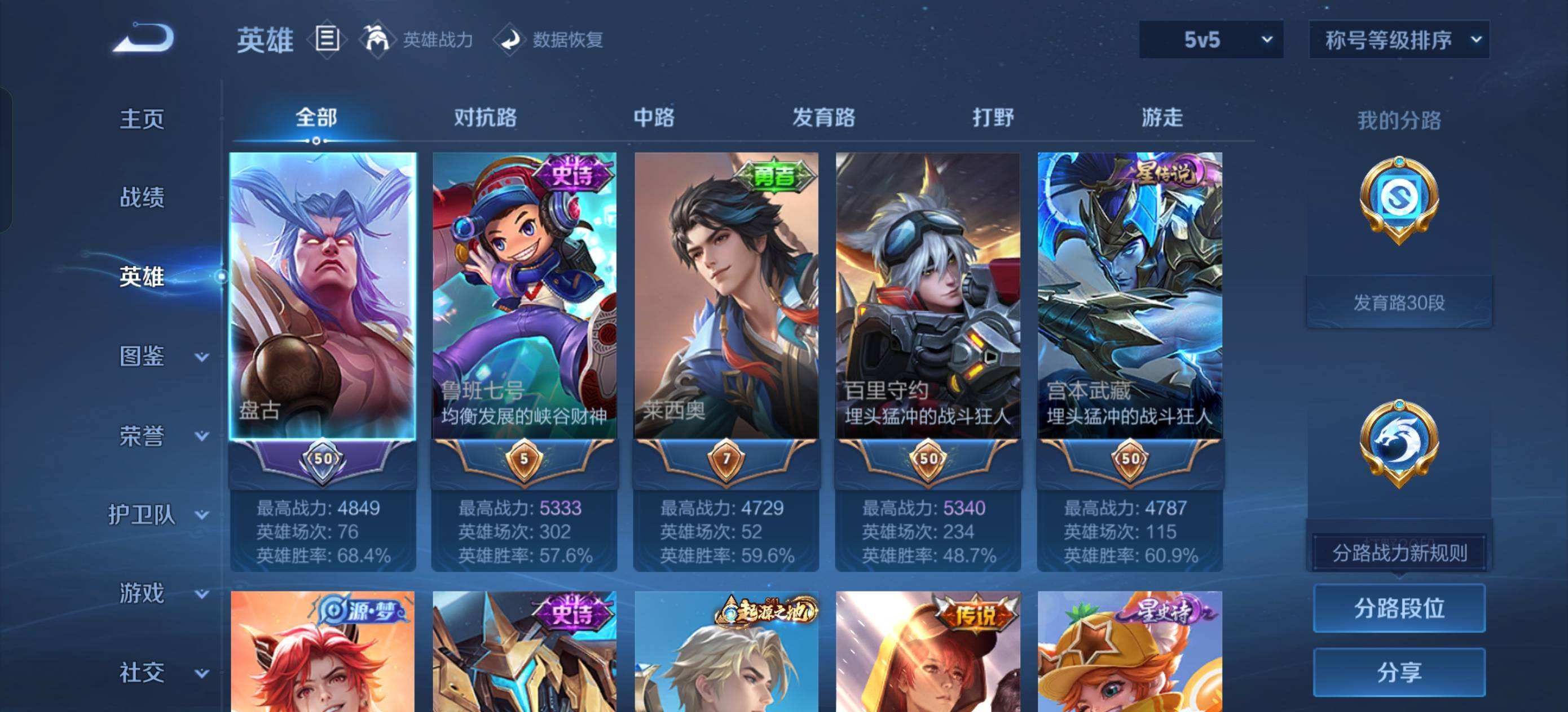 WZQM4124935王者荣耀账号详情图10