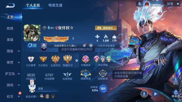 WZQM482794王者荣耀账号详情图3