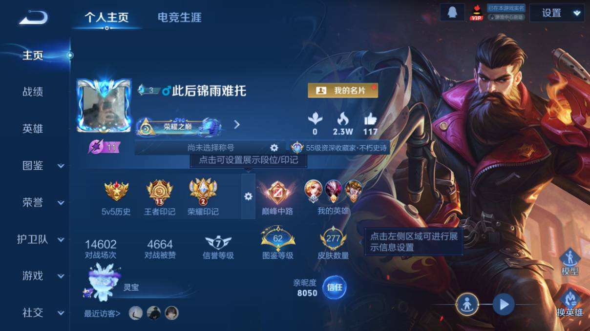 WZQM482795王者荣耀账号详情图3 WZQM482795王者荣耀账号详情图3