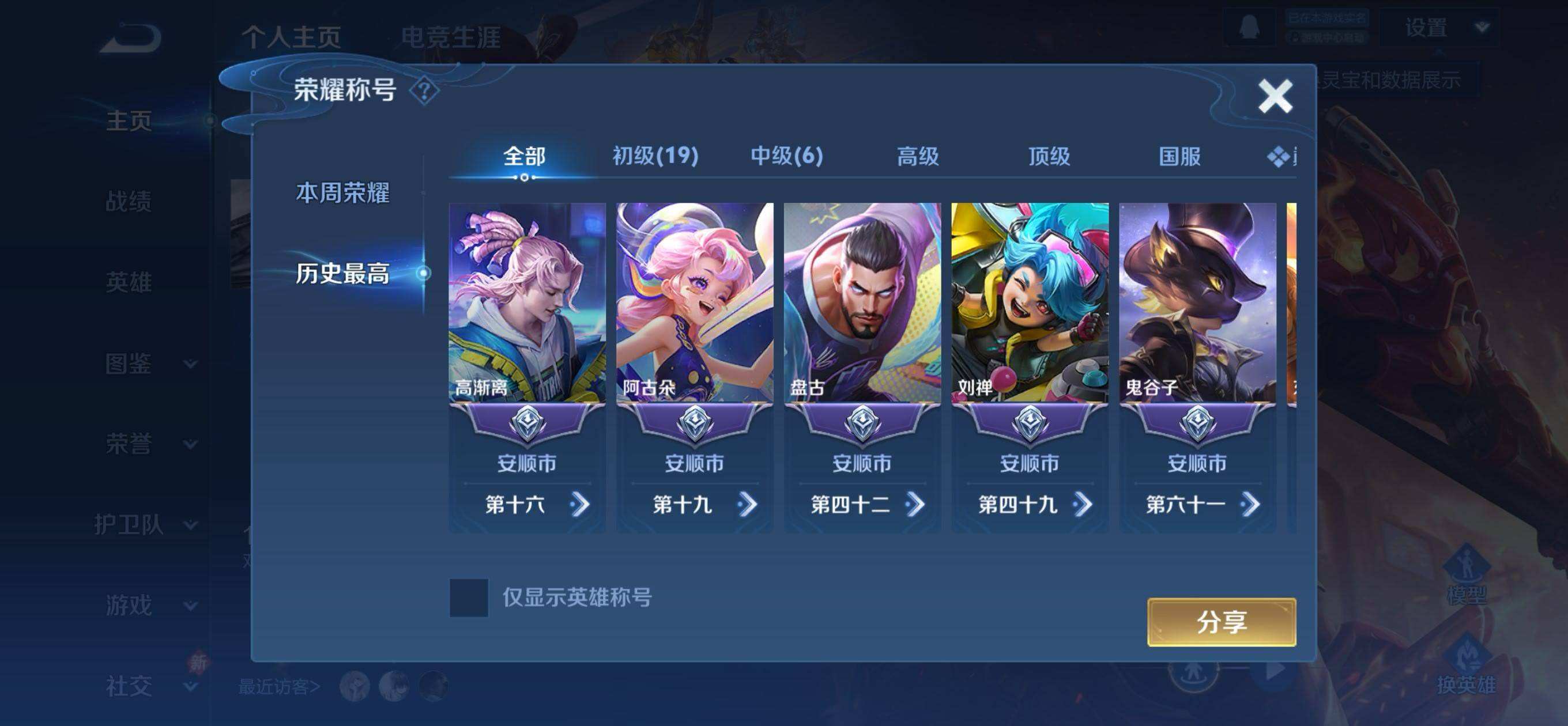 WZQM4141706王者荣耀账号详情图6