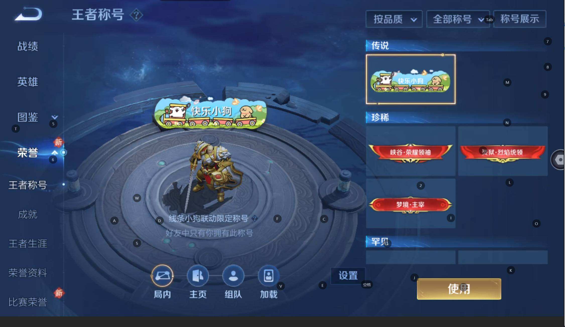 WZQM4231300王者荣耀账号详情图4