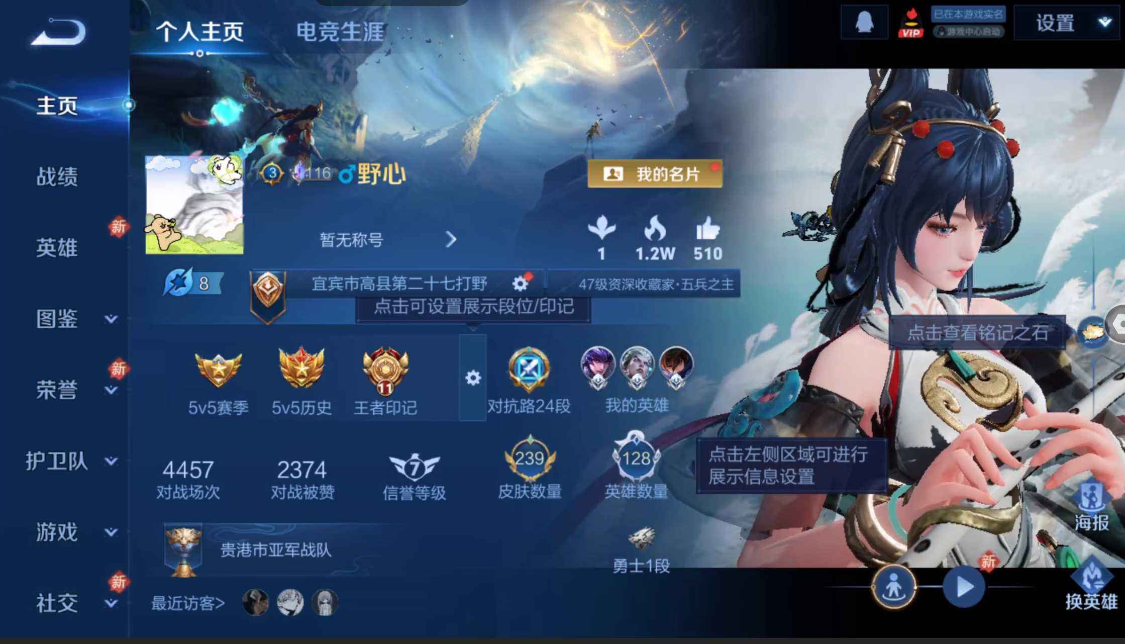 WZQM4250344王者荣耀账号详情图12