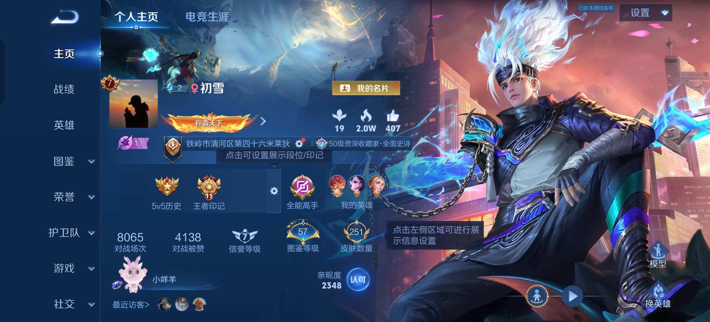 WZQM4305309王者荣耀账号详情图6