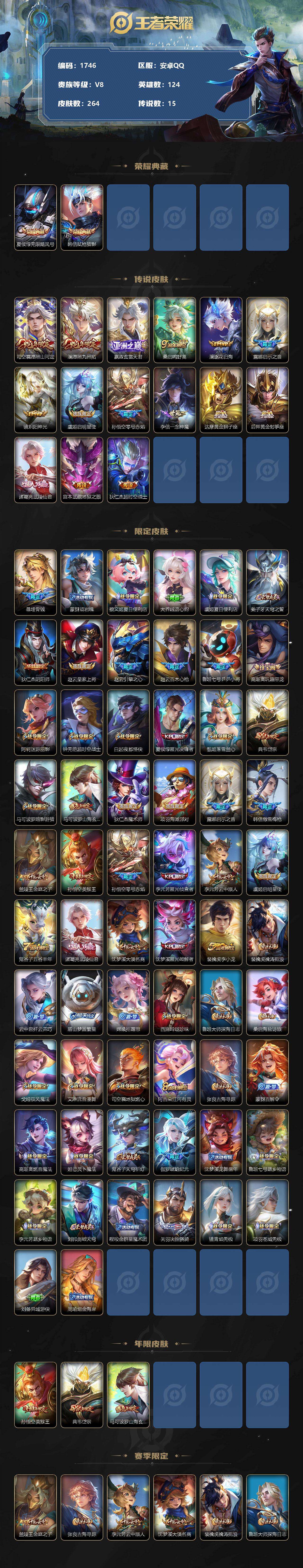 WZQM4177377王者荣耀账号详情图3