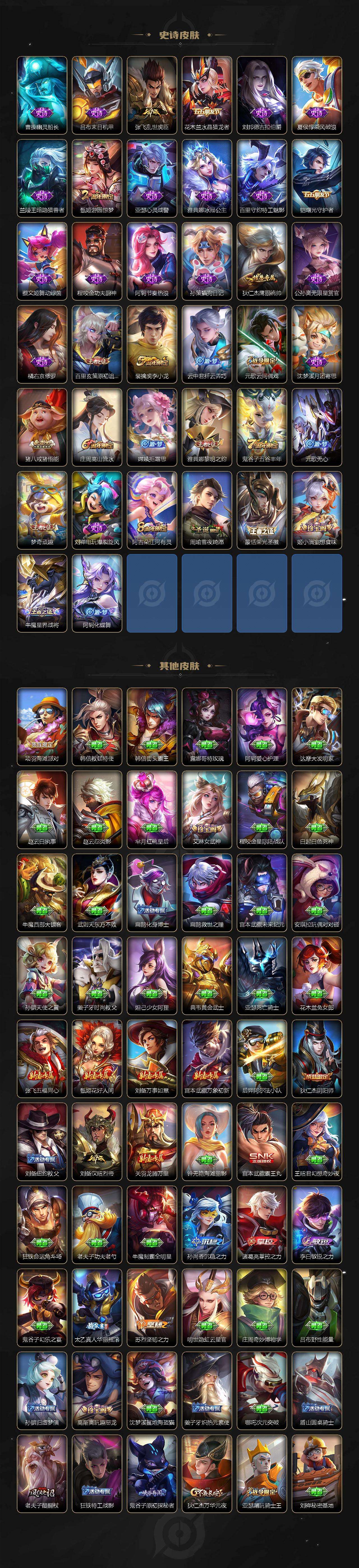 WZQM479625王者荣耀账号详情图4 WZQM479625王者荣耀账号详情图4