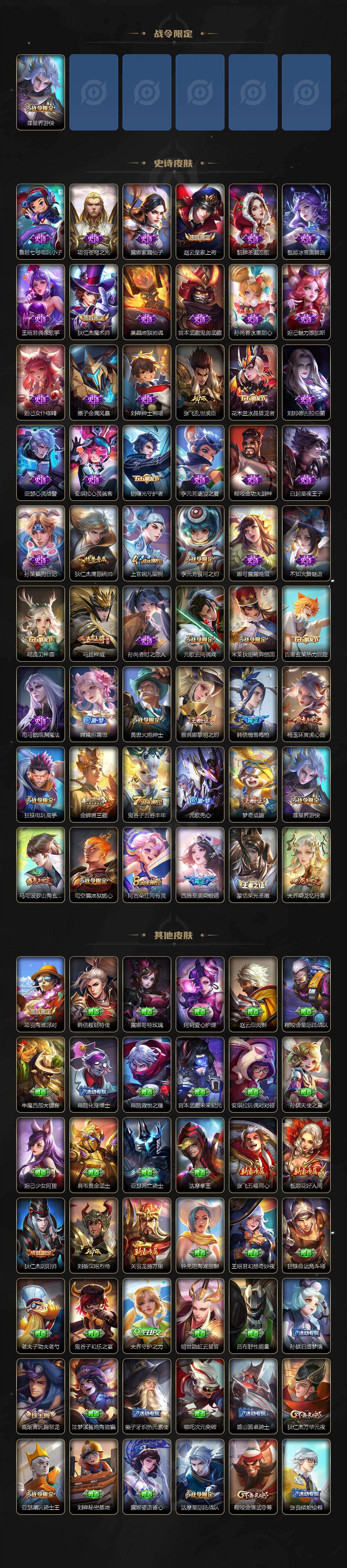 WZQM485218王者荣耀账号详情图4