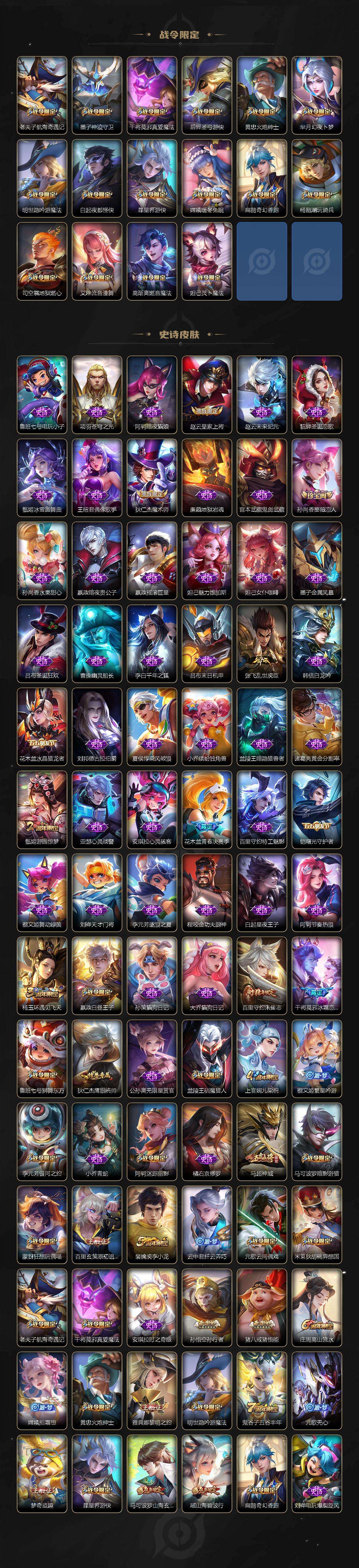 WZQM493991王者荣耀账号详情图5 WZQM493991王者荣耀账号详情图5