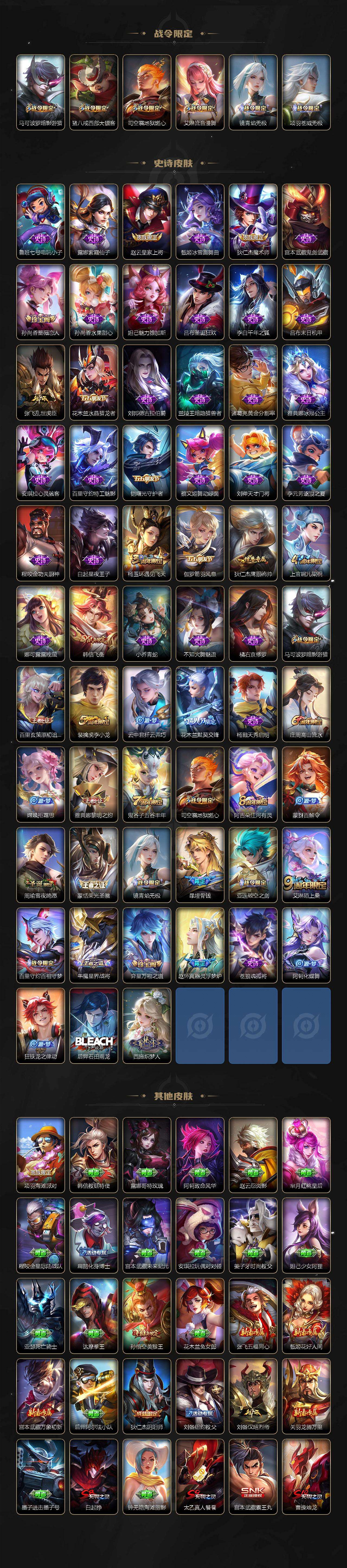 WZQM493994王者荣耀账号详情图4